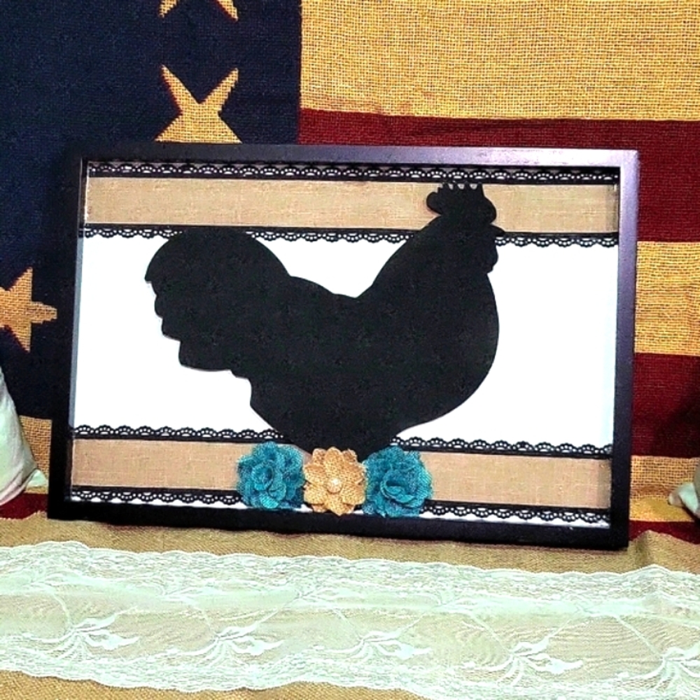 Handmade chicken frame